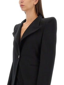 Alexander McQueen Women's Wool Jacket Black