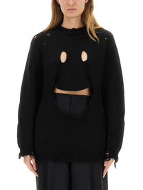 Moschino Women's Wool Jersey Black