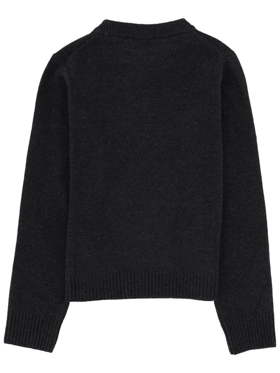 Ganni Women's Wool Jersey Grey, view 2