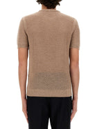 Fendi Men's Wool Jersey Beige, view 3