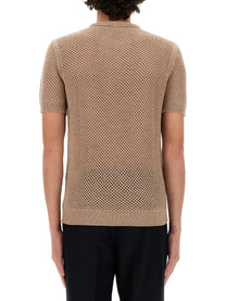 Fendi Men's Wool Jersey Beige