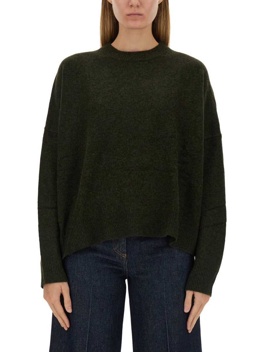 ASPESI Women's Wool Jersey Green ASPESI