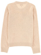 Ganni Women's Wool Jersey Beige, view 2
