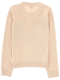 Ganni Women's Wool Jersey Beige