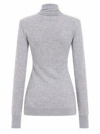 The Attico Women's Wool Jersey Grey