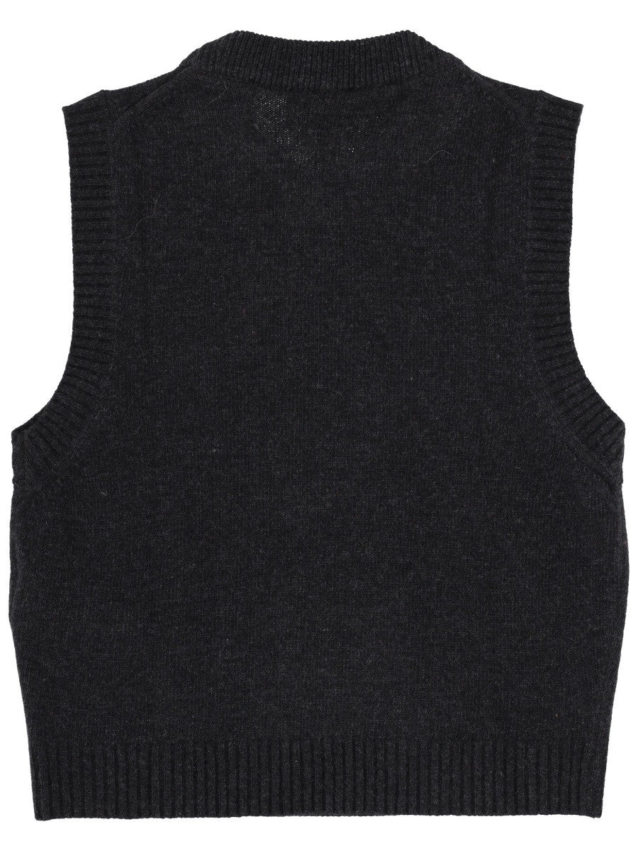 Ganni Women's Wool Jersey Black