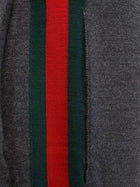 Gucci Men's Wool Leisure Trousers Grey, view 3