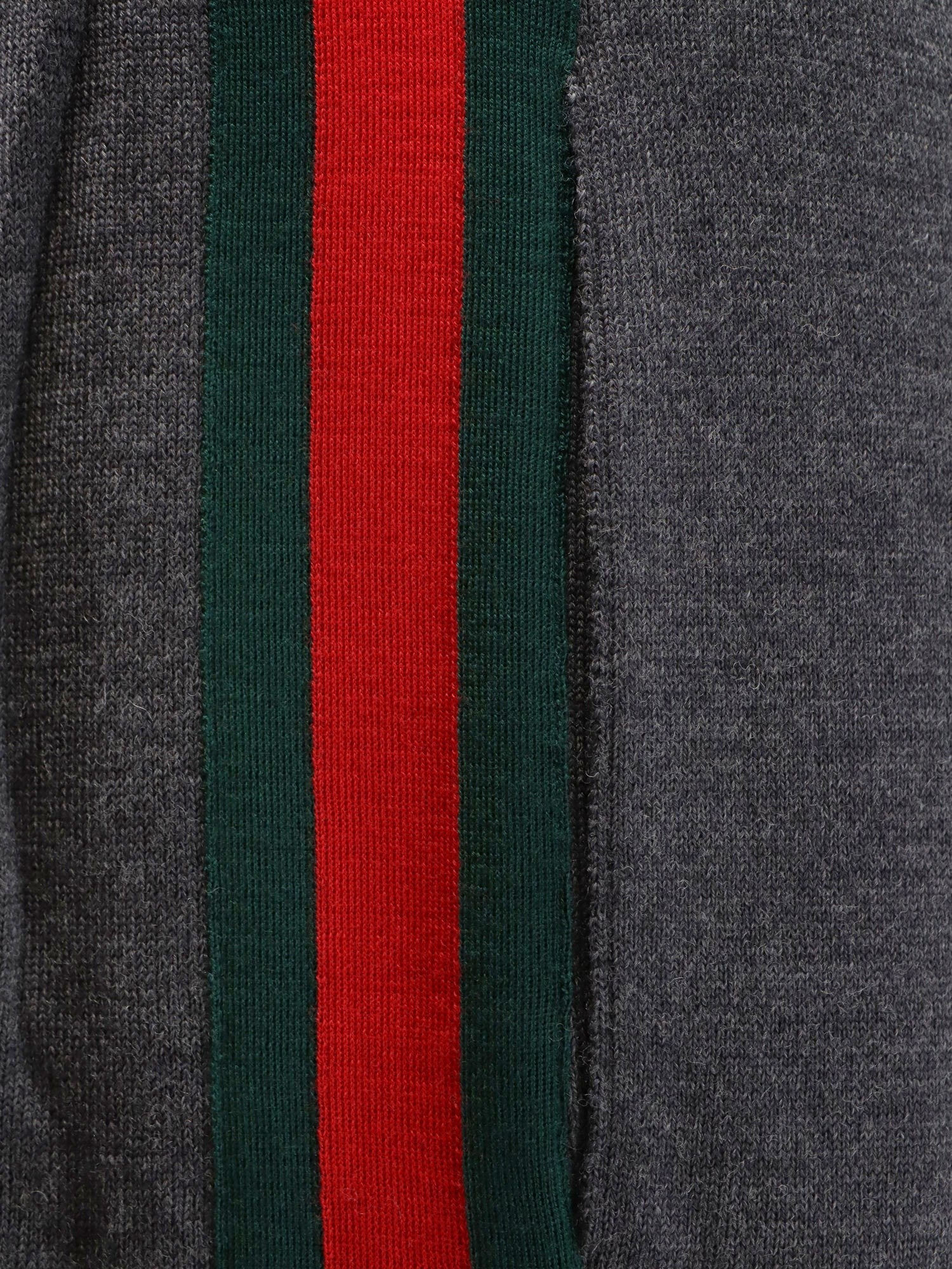 Gucci Men's Wool Leisure Trousers Grey