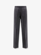 Gucci Men's Wool Leisure Trousers Grey