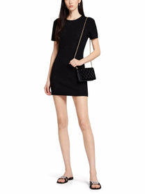 Gucci Women's Wool Mini Dress Black