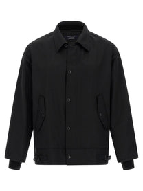 Comme Des Garҫons Homme Wool Overshirt Black