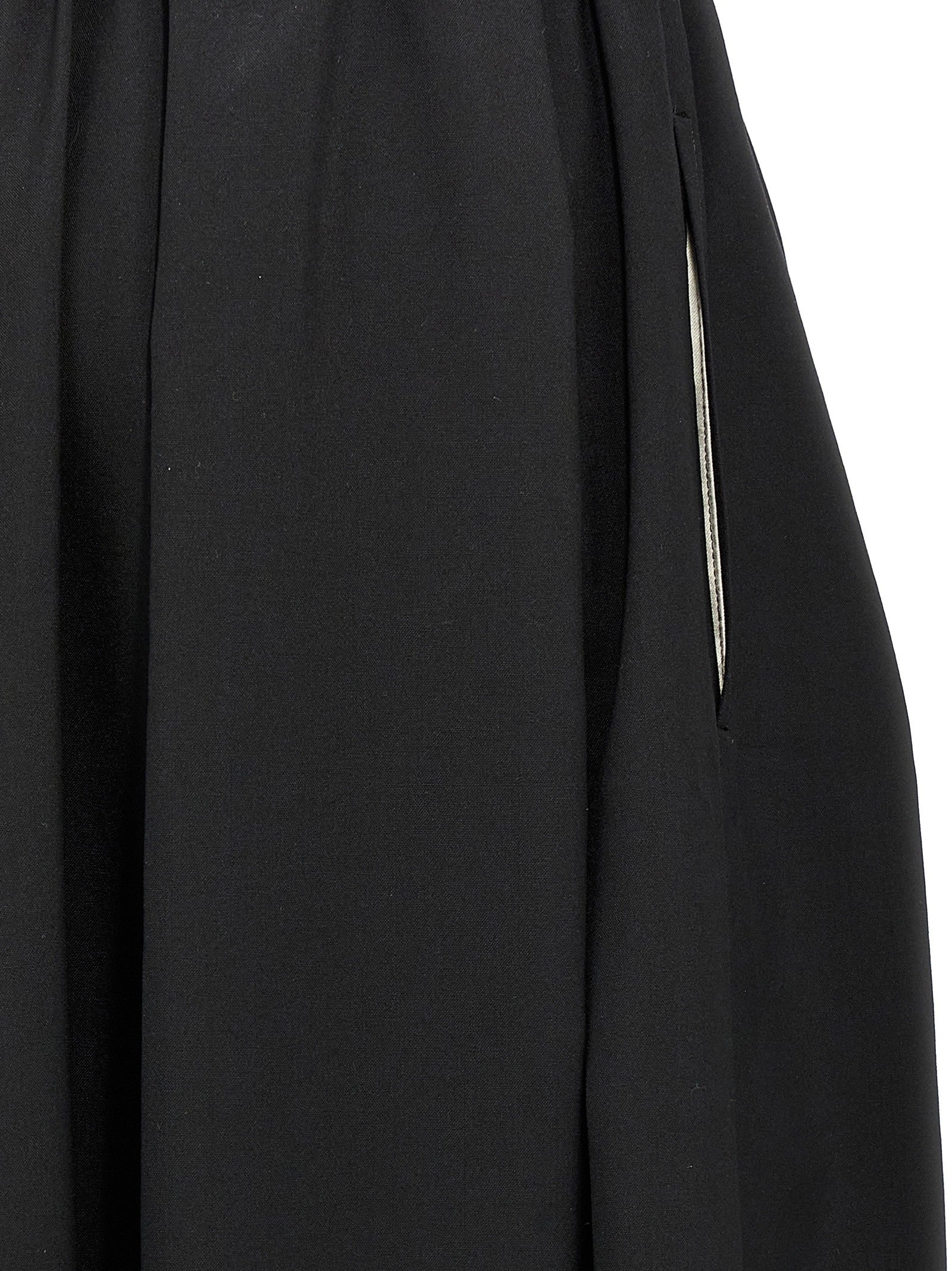 Comme Des Garçons Wool Pants Black