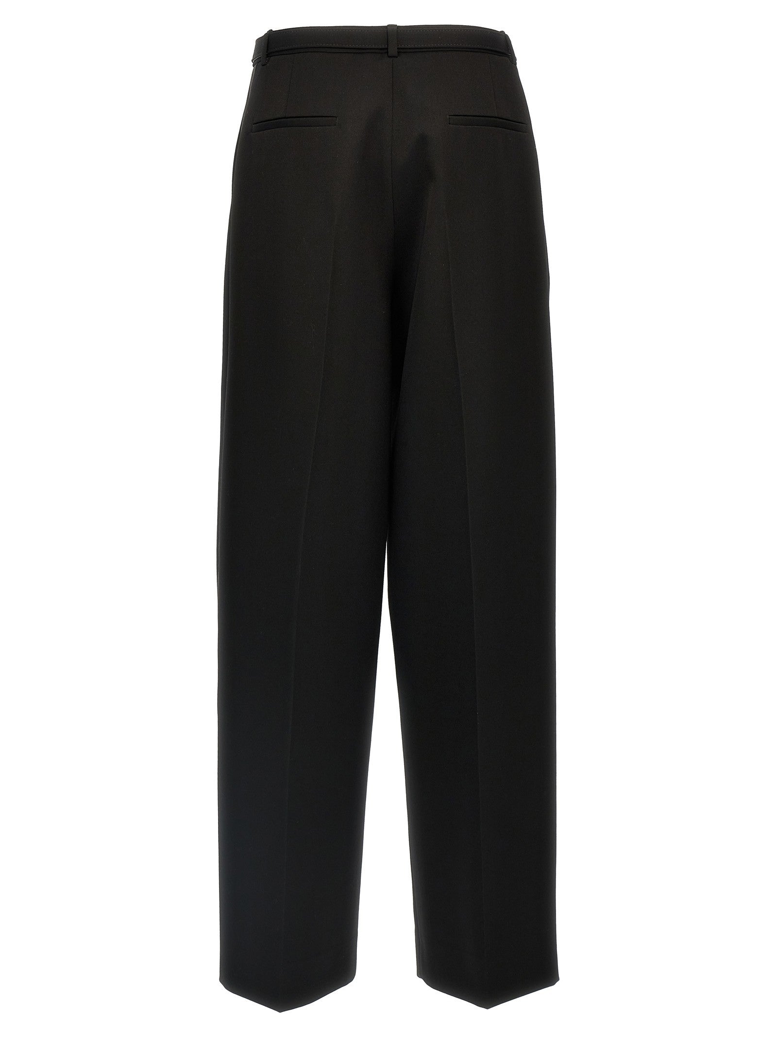 Jil Sander Wool Pants Black