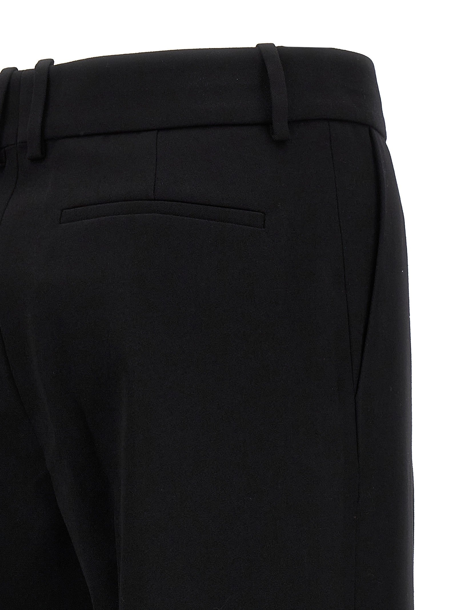 Rabanne Wool Pants Black