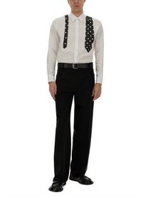 Moschino Men's Wool Pants Black