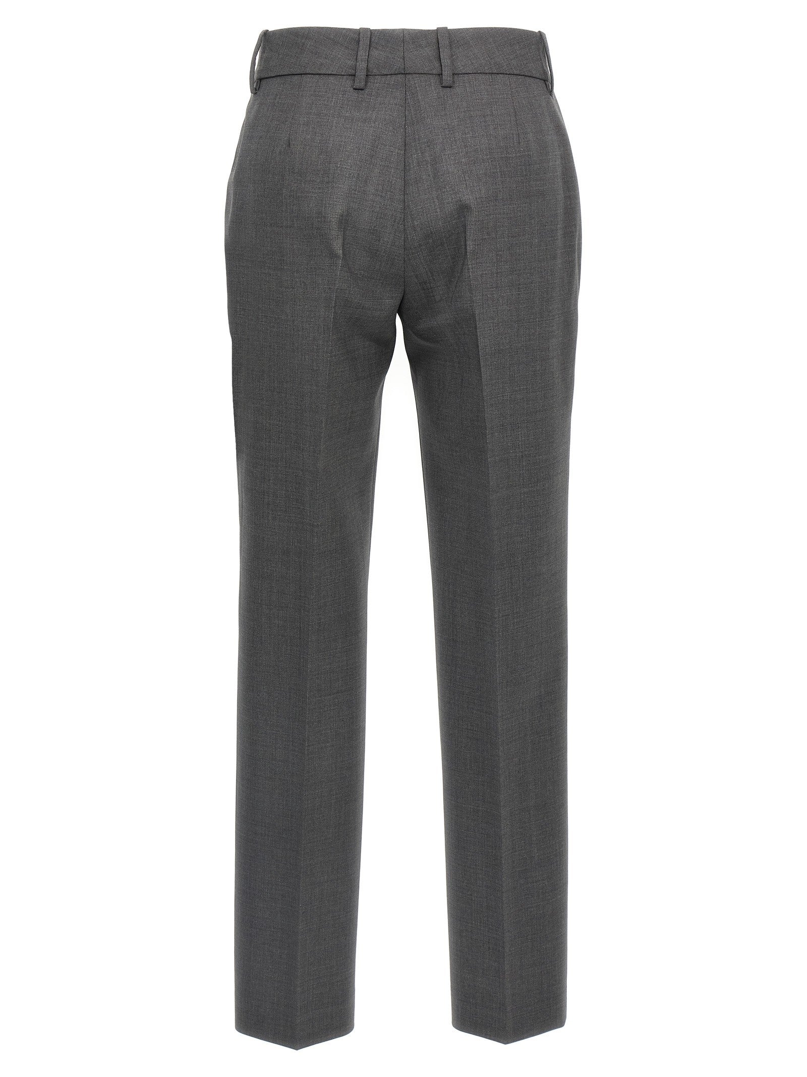 Ermanno Scervino Wool Pants Grey