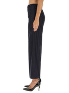 ASPESI Women's Wool Pants Blue, view 4
