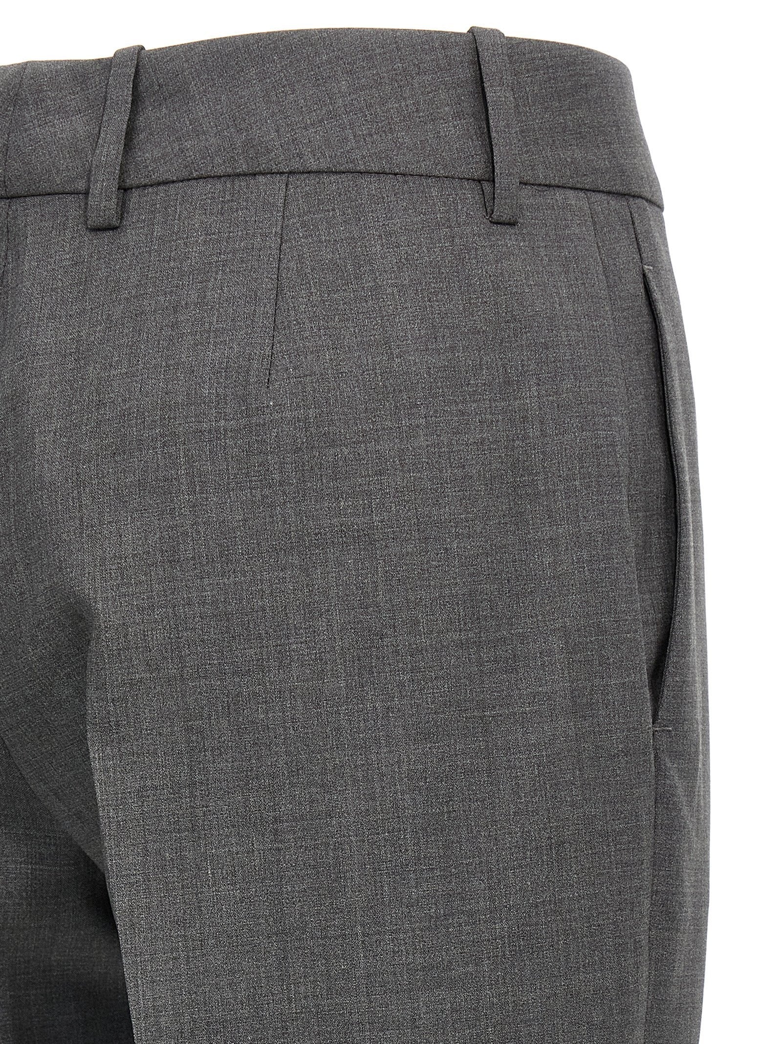 Ermanno Scervino Wool Pants Grey