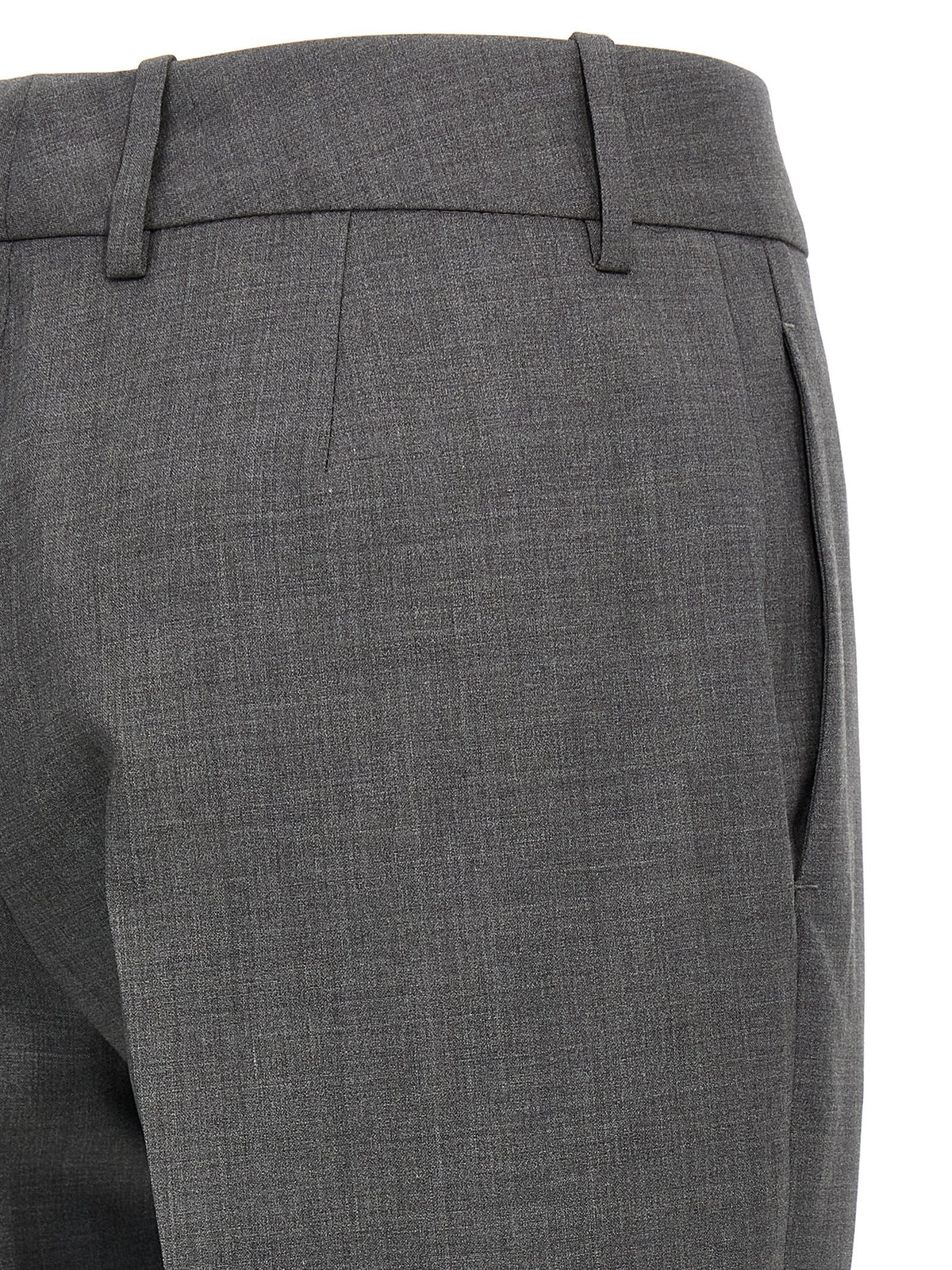 Ermanno Scervino Wool Pants Grey, view 4