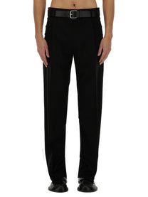 Moschino Men's Wool Pants Black