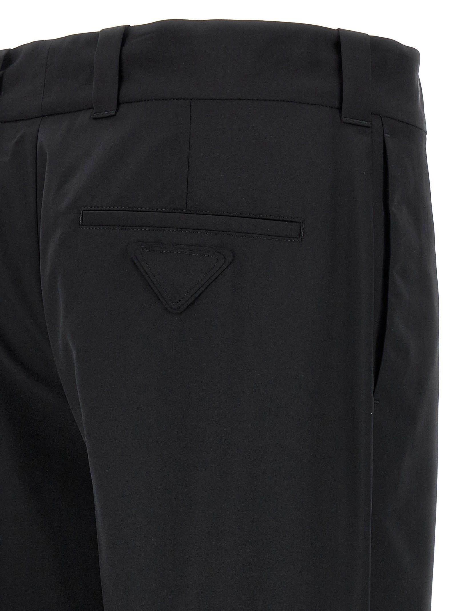 Prada Wool Pants Black