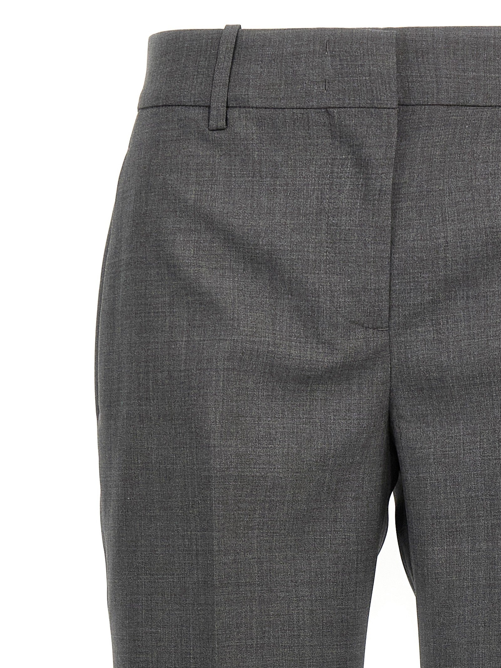 Ermanno Scervino Wool Pants Grey