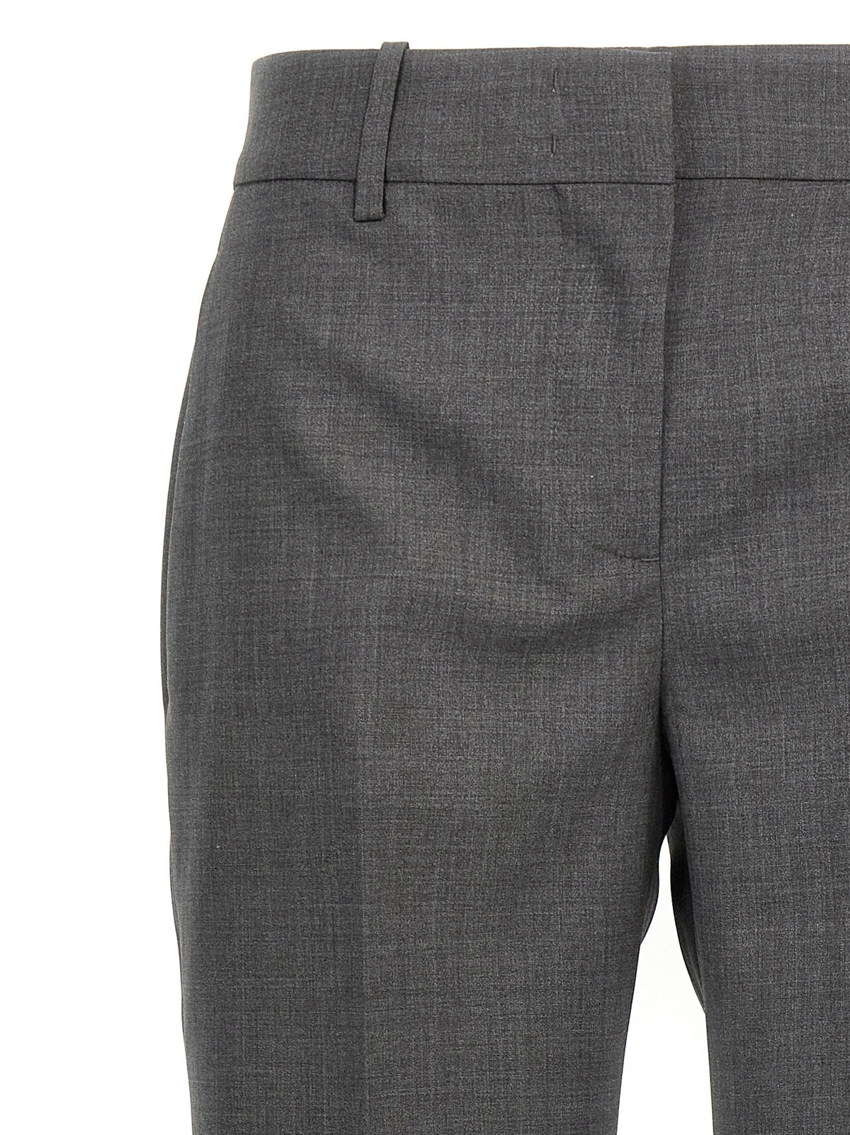 Ermanno Scervino Wool Pants Grey, view 3