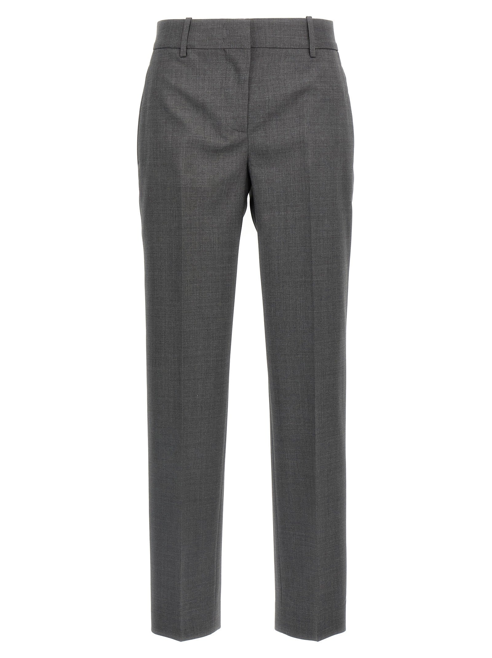 Ermanno Scervino Wool Pants Grey