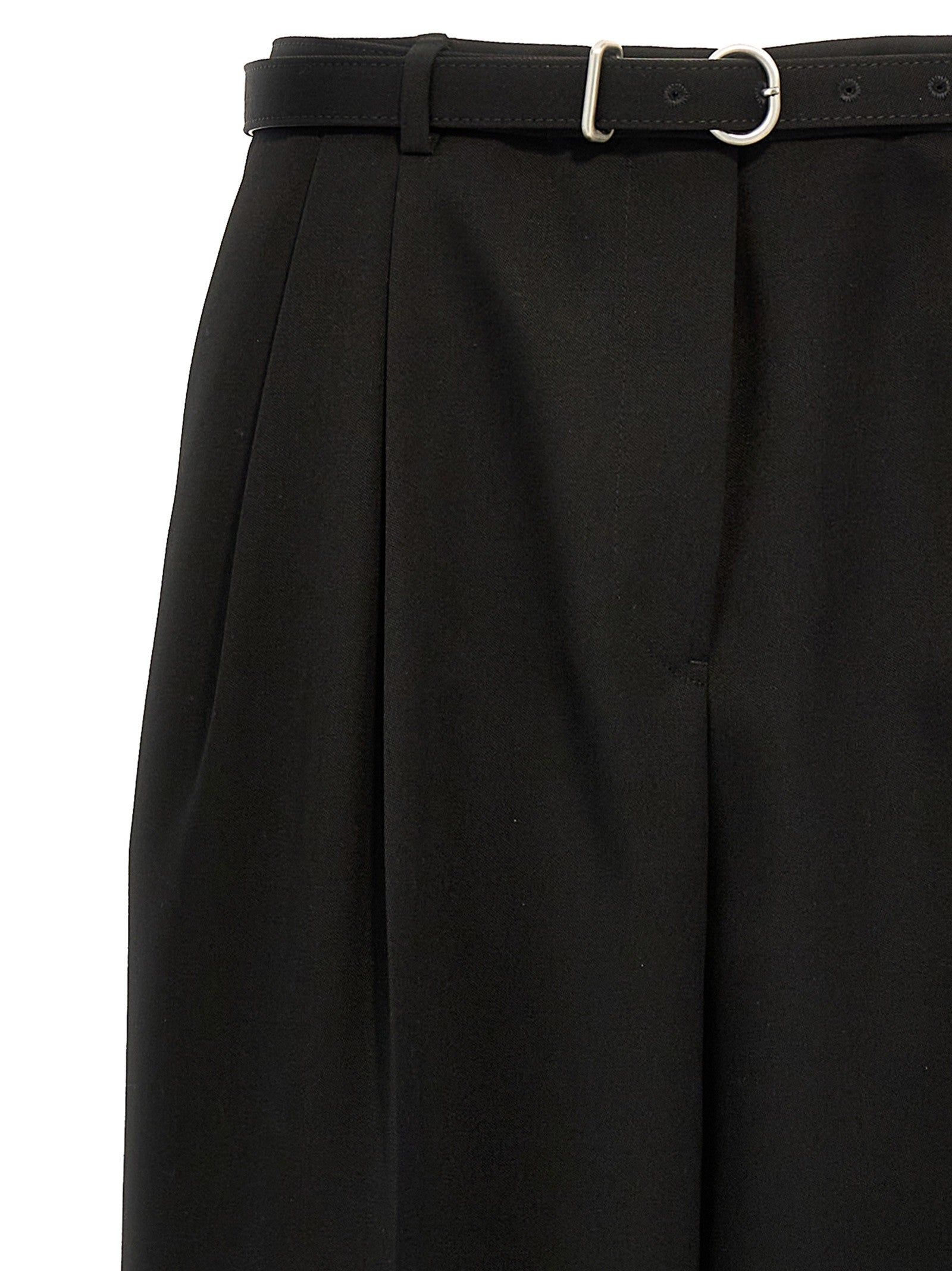 Jil Sander Wool Pants Black