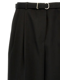 Jil Sander Wool Pants Black