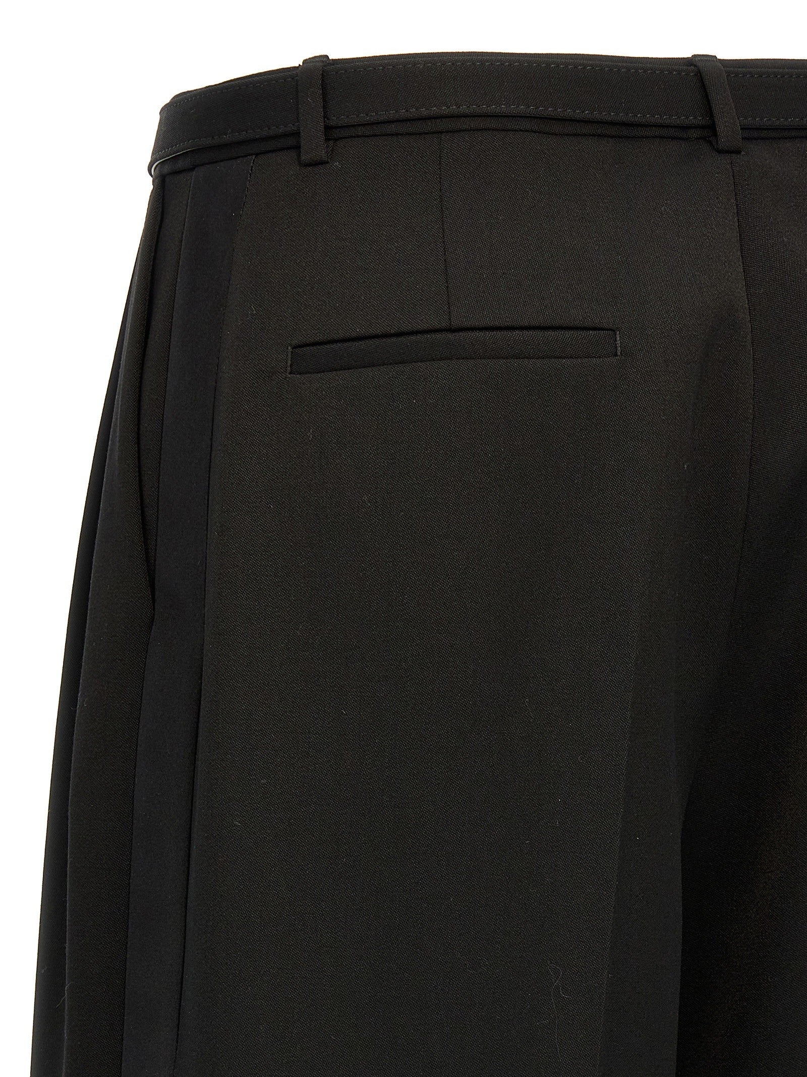 Jil Sander Wool Pants Black