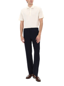 Lardini Men's Wool Pants Blue