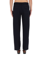 Lardini Men's Wool Pants Blue, view 5