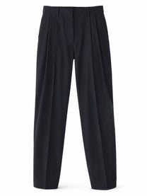 Fabiana Filippi Women's Wool Pants Blue