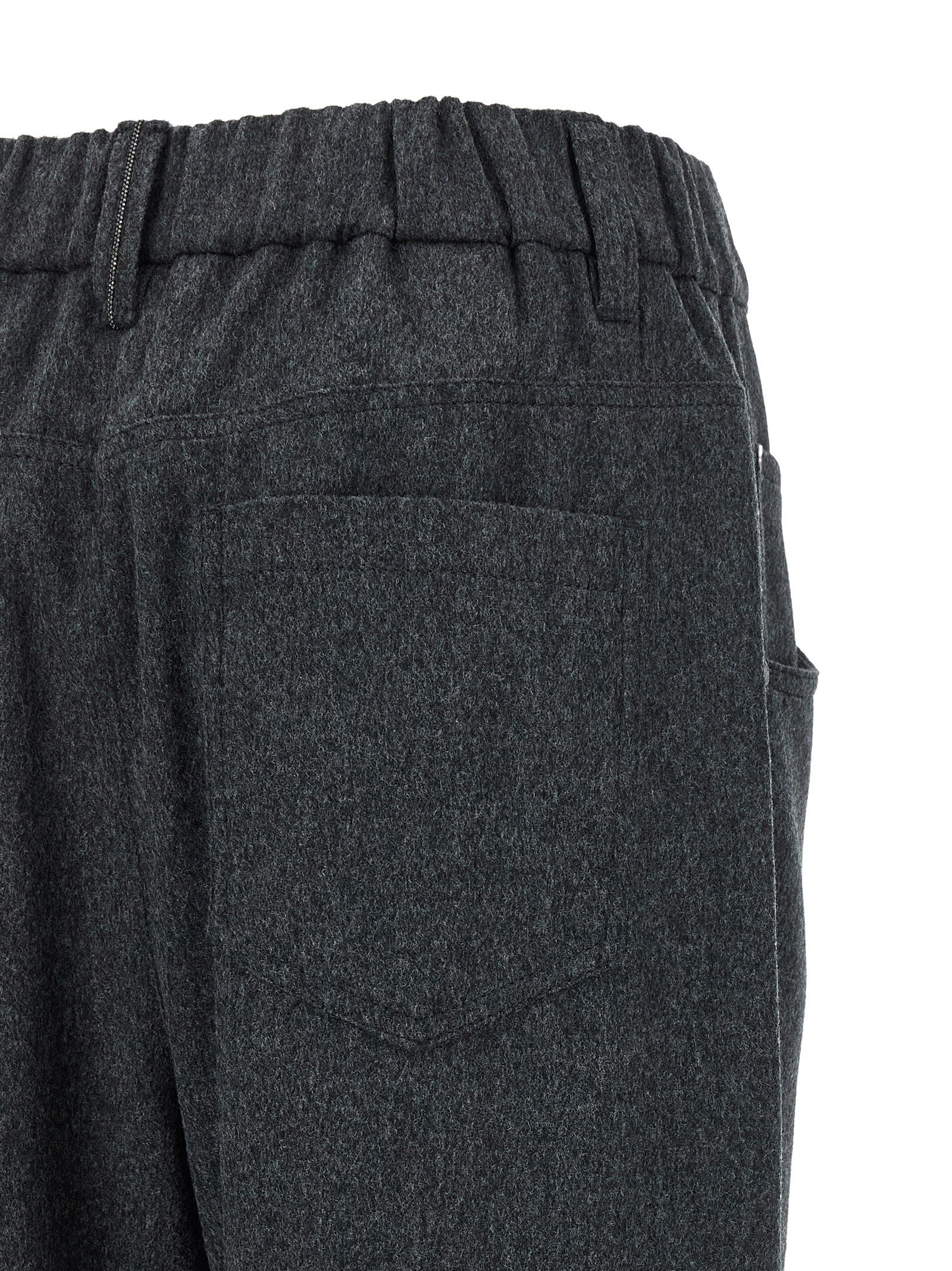 Brunello Cucinelli Wool Pants Grey