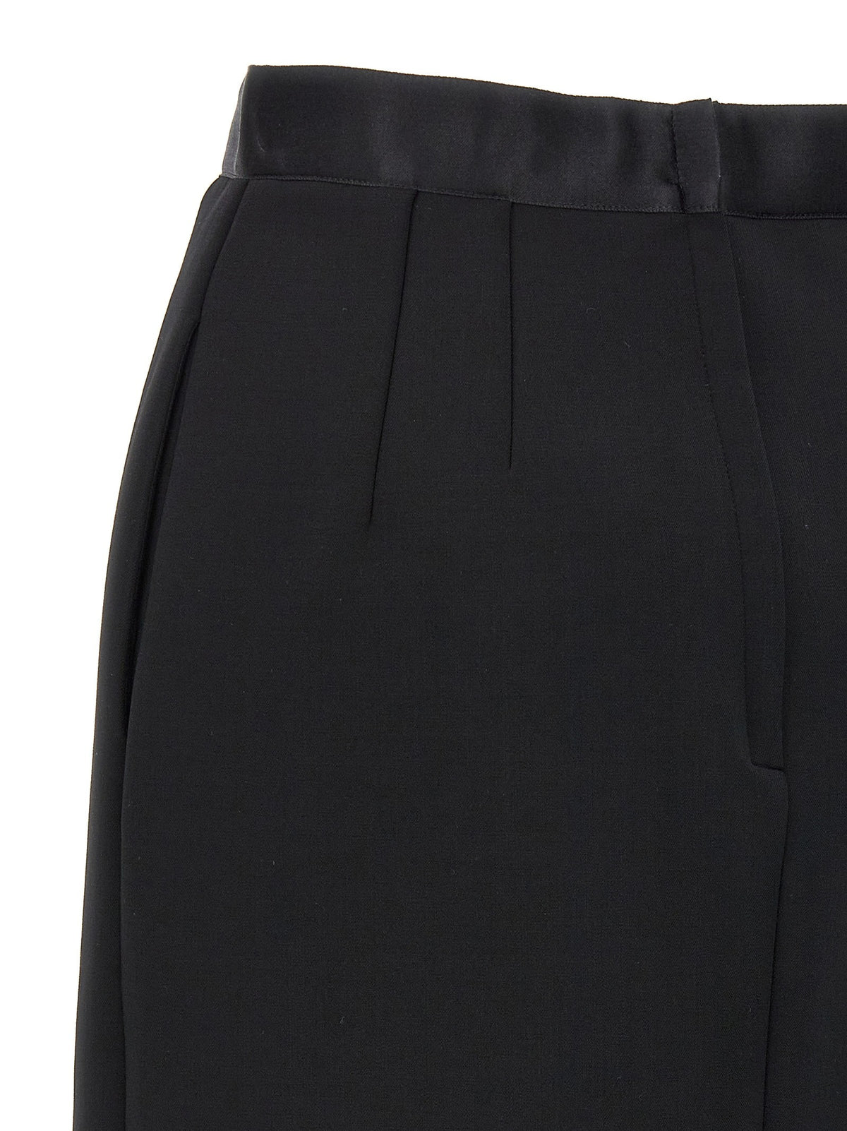 Dolce &amp; Gabbana Wool Pencil Skirt Black