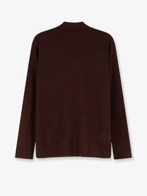 Miu Miu Women's Wool Polo Shirt Brown
