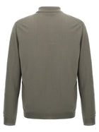 Zanone Wool Polo Shirt Grey, view 2
