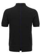 Burberry Wool Polo Shirt Black, view 2