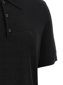 Dsquared2 Wool Polo Shirt Black