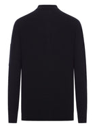 C.P. Company Men's Wool Polo Black, view 2