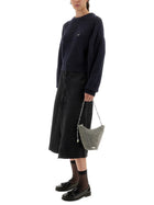 ROTATE Birger Christensen Women's Wool Puff Sweater Blue, view 2
