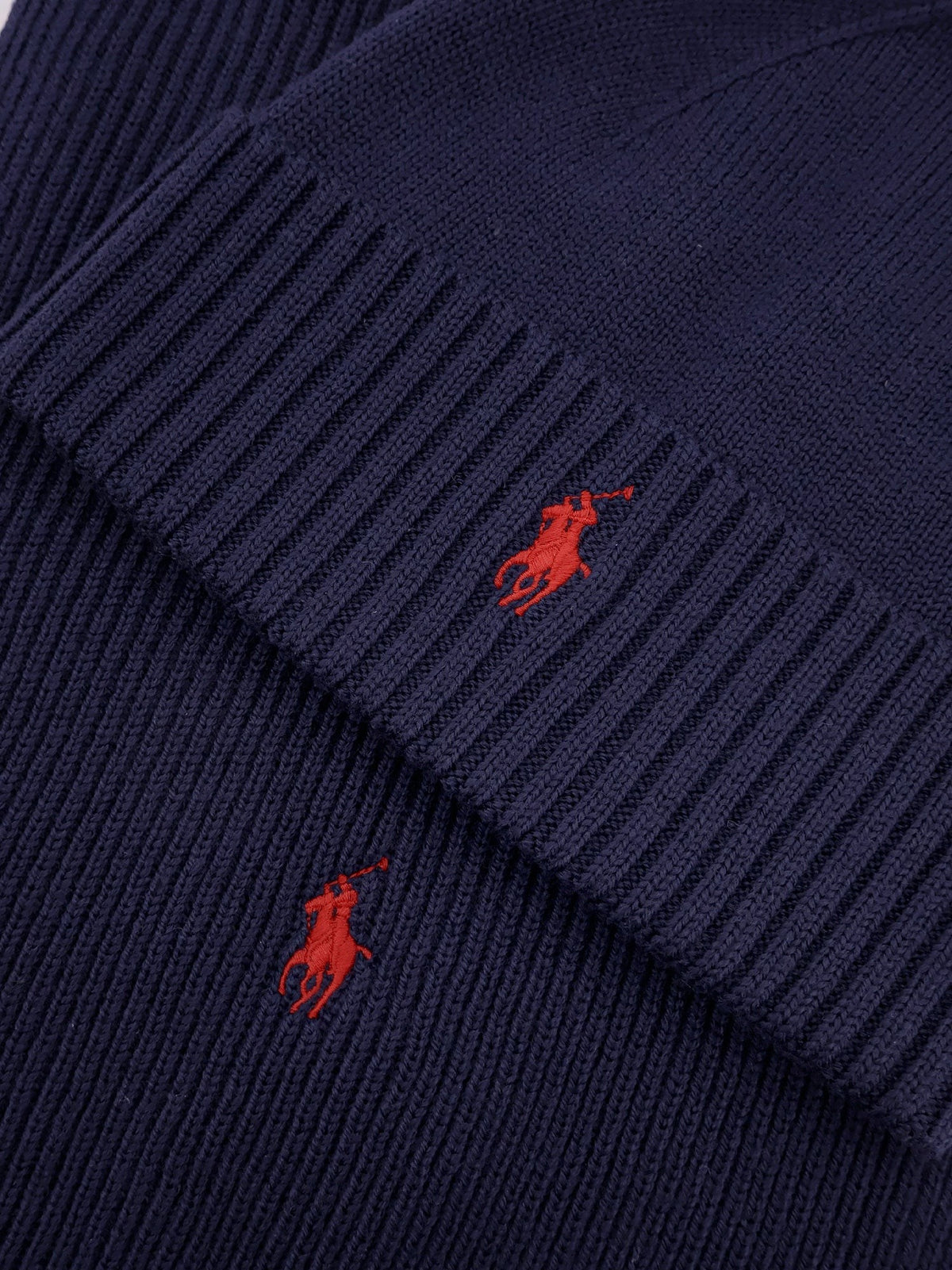 Polo Ralph Lauren Men's Wool Scarf Hat Box Blue, view 2