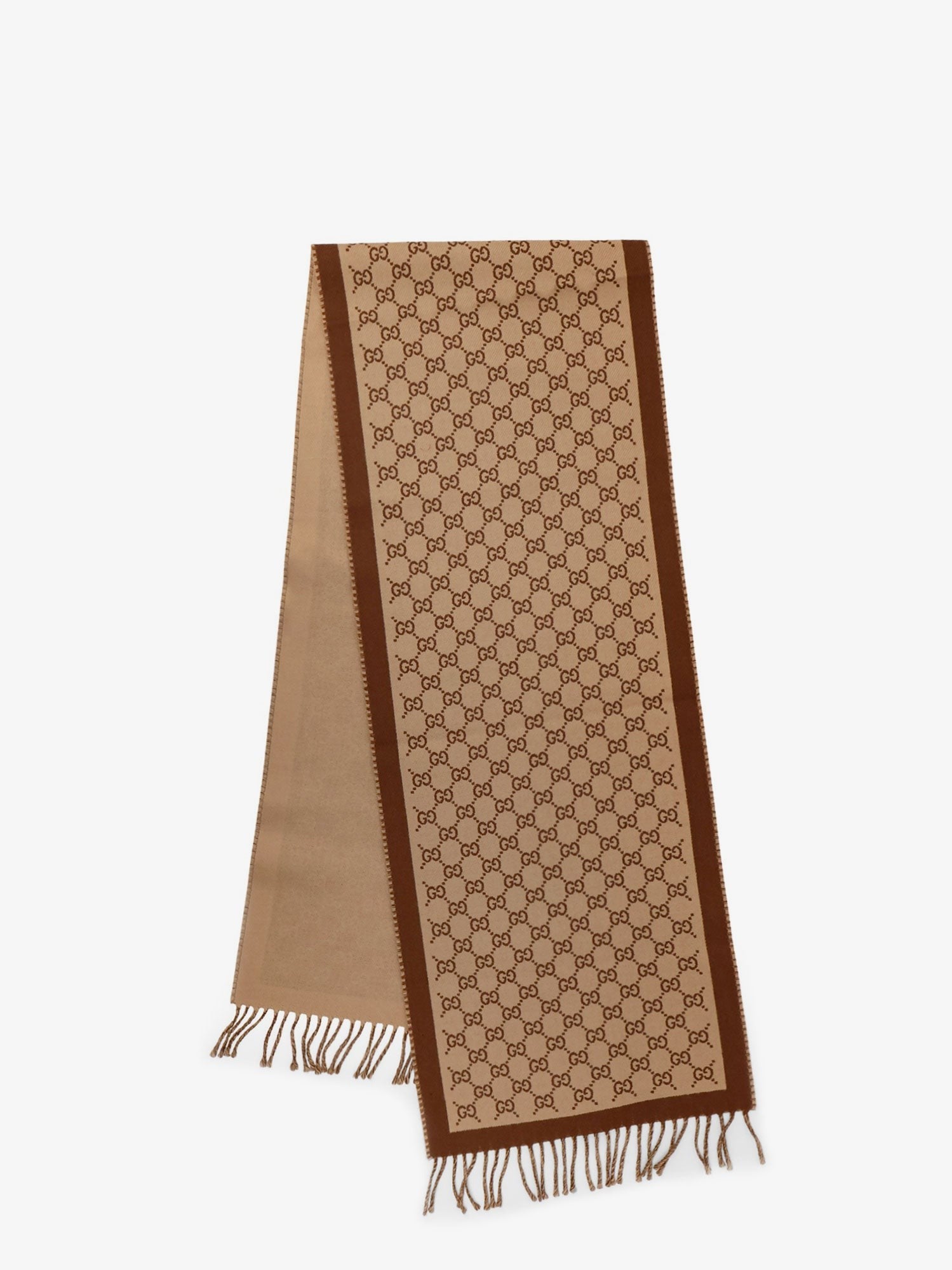 Gucci Women's Wool Scarf Beige