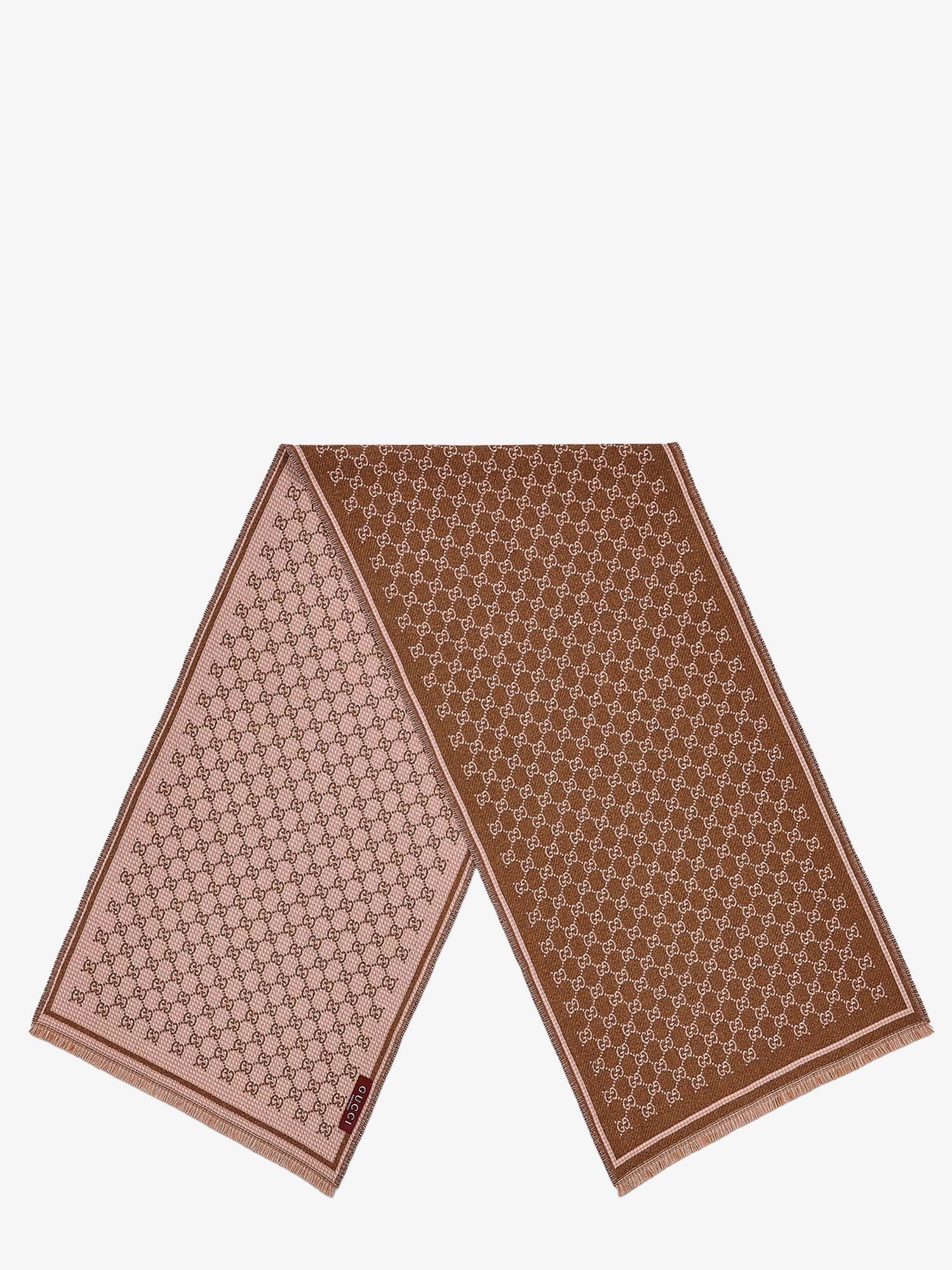 Gucci Women's Wool Scarf Brown