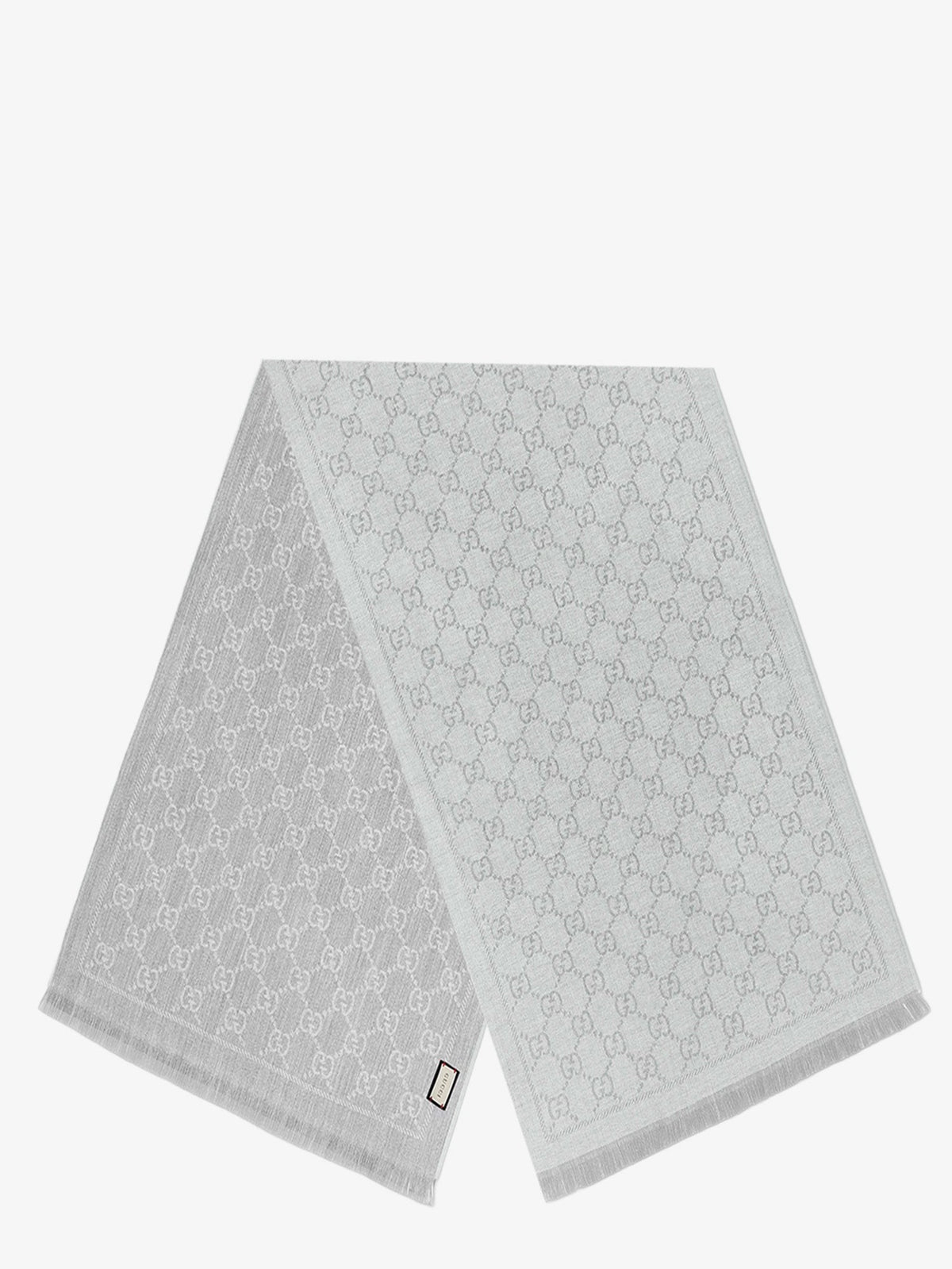 Gucci Women's Wool Scarf Grey