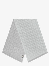 Gucci Women's Wool Scarf Grey