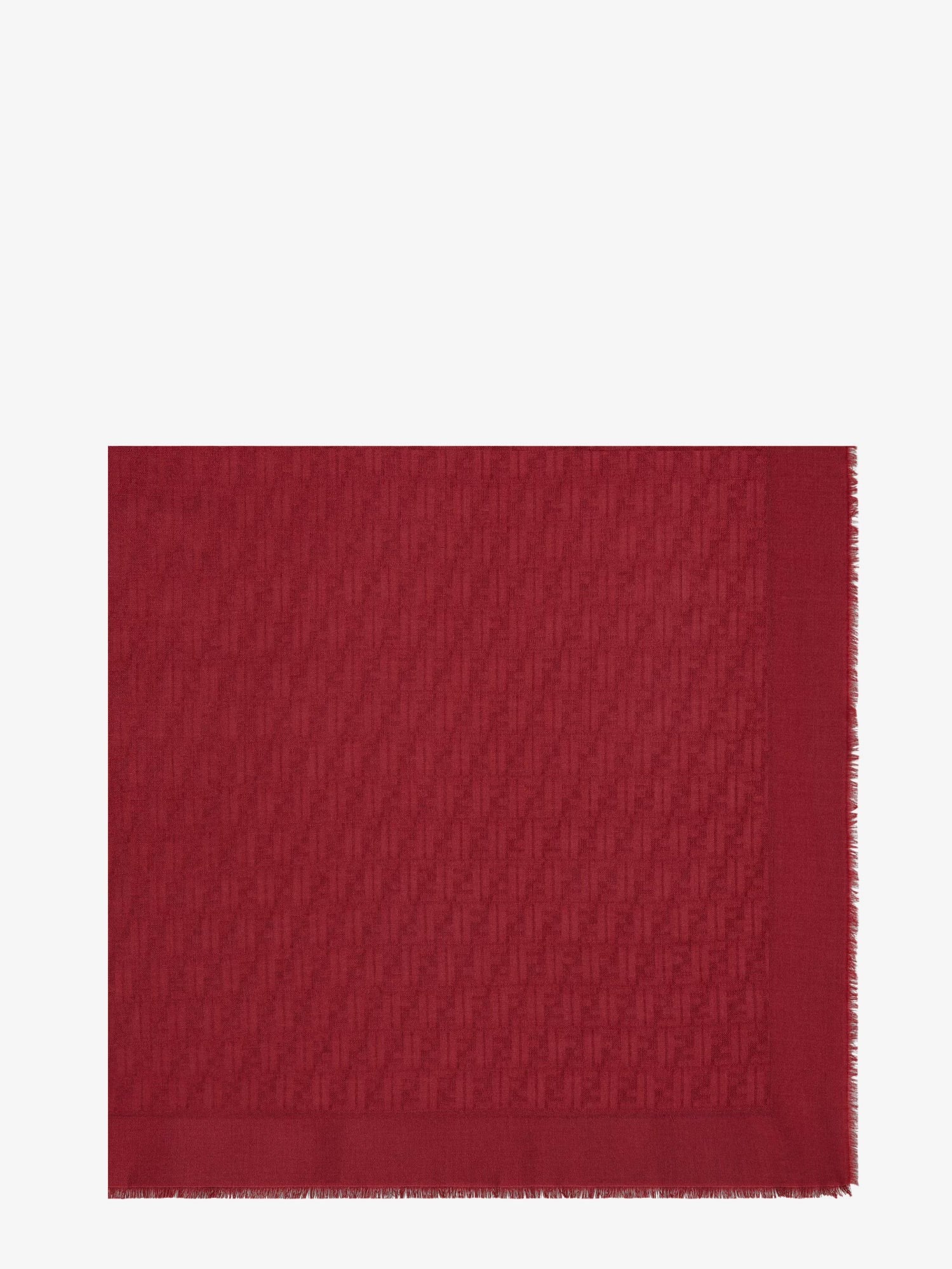 Fendi Women's Wool Scarf Red