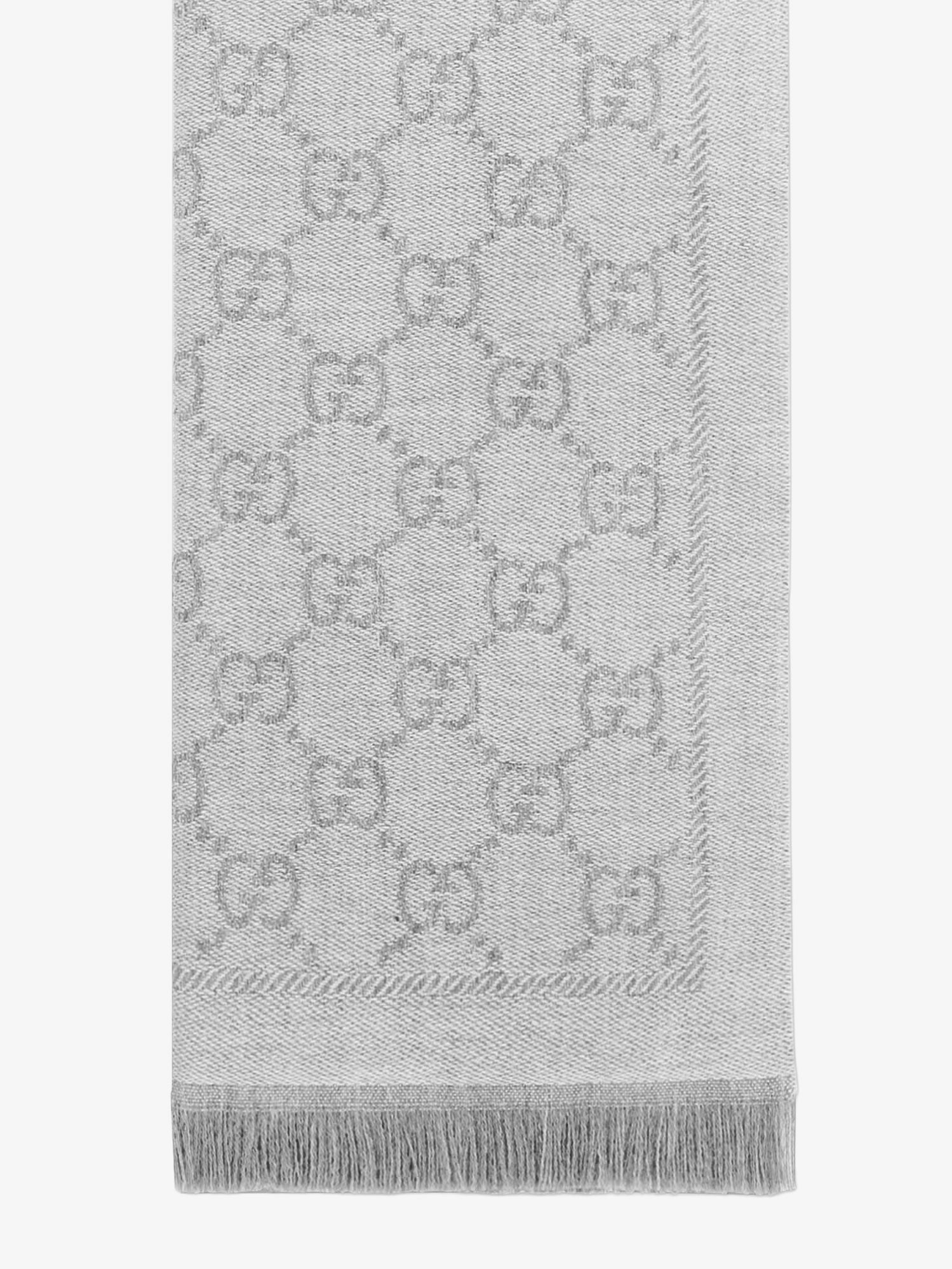 Gucci Women's Wool Scarf Grey