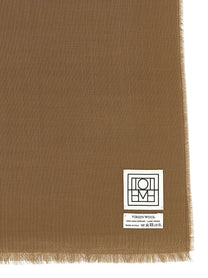 Toteme Wool Scarf Brown